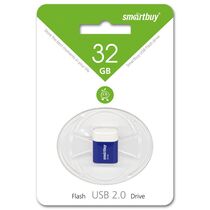 Флеш-накопитель Smartbuy 32Gb USB2.0 Lara Синий (SB32GBLARA-B)