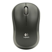 Мышь Logitech M185 оптическая, беспроводная, Радио USB, серый (910-002238)