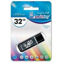 Флеш-накопитель Smartbuy 32Gb USB2.0 Glossy Черный (SB32GBGS-K)