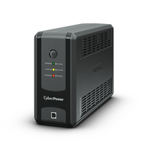 ИБП CyberPower UT650EG 650 ВА/ 360 Вт, 3*Schuko (Euro), AVR, USB, RJ45/ RJ11 ( Аккумулятор 12 V/ 7,0 Ah*1)