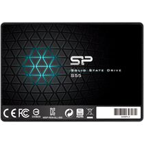 Твердотельный накопитель SSD 2.5"  SATA: 960 ГБ TLC SiliconPower Slim S55 [Скорость чтения/ записи: 500 МБ/ с/ 450 МБ/ с] SP960GBSS3S55S25