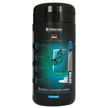 Чистящие салфетки Defender CLN 30102 Pro для экранов. нетканый материал. 100 шт