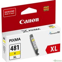 Картридж CANON CLI-481XL Y желтый, 519 стр (для Pixma TS6140, TS8140, TS9140, TS704, TR7540, TR8540)