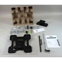 Крепление для ТВ наклонное 19"-48" Hama  нагрузка max 25 кг, наклон +5°/ -15°,, чёрный (TILT TV Premium (1079700))