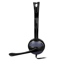 Наушники Sven AP-151MV с микрофоном, mini jack 3.5 mm, черный/ синий (SV-015411)