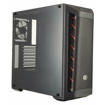 Корпус CoolerMaster без БП MasterBox MB511 Black/ red на передней панели 2xUSB3.0, Микрофон - Да, Наушники - Да, (MCB-B511D-KANN-S00)