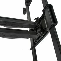 Крепление для ТВ наклонно-поворотное 22"-65" Kromax  нагрузка max 50 кг, наклон +3°/ -10°, поворот 160°, от стены 52-500 мм , чёрный (ATLANTIS-35 B)