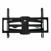 Крепление для ТВ наклонно-поворотное 22"-65" Kromax  нагрузка max 50 кг, наклон +3°/ -10°, поворот 160°, от стены 52-500 мм , чёрный (ATLANTIS-35 B)