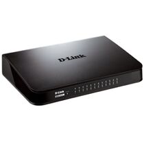 Неуправляемый коммутатор 24 порта: D-link DES-1024A (24x10/ 100Base-TX) с функцией энергосбережения