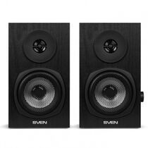 Акустическая система Sven SPS-575 2.0 6W, mini Jack 3.5 мм, черный (SV-016166)