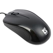 Мышь Defender Optimum MB-160 проводная, черный, USB,  оптическая (52160)
