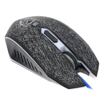 Мышь Defender Shock GM-110L проводная, черный, USB,  оптическая , игровая (52110)