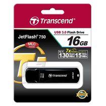 Флеш-накопитель Transcend 16Gb USB3.0 JetFlash 750 Черный (TS16GJF750K)