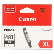 Картридж CANON CLI-481XL BK чёрный, 2280 стр (для Pixma TS6140, TS8140, TS9140, TS704, TR7540, TR8540)