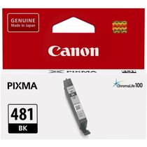 Картридж CANON CLI-481 BK чёрный, 750 стр (для Pixma TS6140, TS8140, TS9140, TS704, TR7540, TR8540)