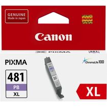 Картридж CANON CLI-481XL PB фото-голубой, 4710 стр (для Pixma TS8140, TS9140)