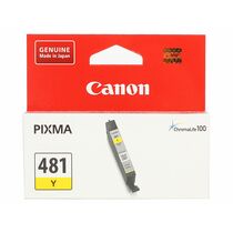 Картридж CANON CLI-481 Y желтый, 259 стр (для Pixma TS6140, TS8140, TS9140, TS704, TR7540, TR8540)