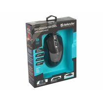 Мышь Defender Sky Dragon GM-090L проводная, черный, USB,  оптическая , игровая (52090)