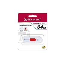 Флеш-накопитель Transcend 64Gb USB2.0 JetFlash 590 Белый (TS64GJF590W)