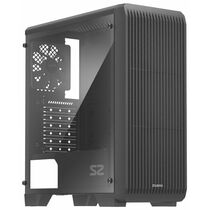 Корпус Zalman без БП S2 Black на передней панели 2xUSB2.0, 1xUSB3.0, ДаxМикрофон, ДаxНаушники, (S2)