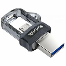 Флеш-накопитель Sandisk 128Gb USB3.0 OTG Серый (SDDD3-128G-G46)