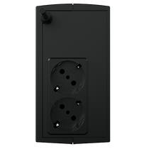 ИБП CyberPower 650 ВА/ 360 Вт, UTC650E, 2*Schuko (Euro), AVR ( Аккумулятор 12 V/ 5,0 Ah*1)