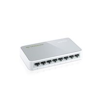 Неуправляемый коммутатор 08 портов: TP-Link TL-SF1008D (8x10/ 100 Base-TX) с функцией энергосбережения
