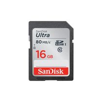 Карта памяти SDHC Sandisk 16Gb Class 10 UHS-I Ultra без адаптера (SDSDUNC-016G-GN6IN)