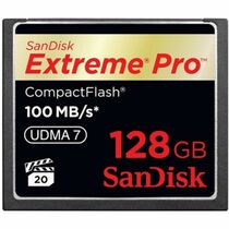 Карта памяти Compact Flash Sandisk 128Gb Extreme Pro (SDCFXPS-128G-X46)