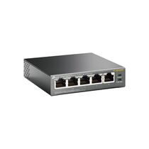 Неуправляемый коммутатор 05 портов: TP-Link TL-SG1005P (5x10/ 100/ 1000Base-TX) с 4 портами PoE