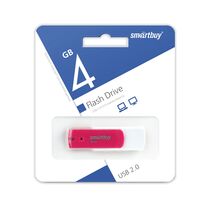 Флеш-накопитель Smartbuy 4Gb USB3.0 Розовый (SB4GBDP)