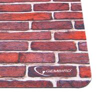Коврик для мыши Gembird MP-BRICKS (Полиэстер+резина, 220х180 мм)