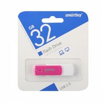 Флеш-накопитель Smartbuy 32Gb USB2.0 Diamond Розовый (SB32GBDP)