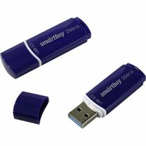 Флеш-накопитель Smartbuy 256Gb USB3.0 Glossy Синий (SB256GBCRW-B)
