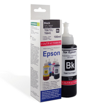 Чернила EPSON серия L, EV ультра-стойкие, оригинальная упаковка, Black, Dye, 100 мл. Revcol