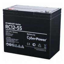 АКБ 12 V 055 Ah CyberPower Standart series, (RС 12-55) для использования в ЦОД и системах связи.