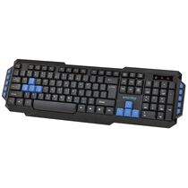 Клавиатура Smartbuy ONE 231, беспроводная, мультимедийная, Радио(USB), черный (SBK-231AG-K)