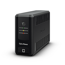 ИБП CyberPower UT650EG 650 ВА/ 360 Вт, 3*Schuko (Euro), AVR, USB, RJ45/ RJ11 ( Аккумулятор 12 V/ 7,0 Ah*1)