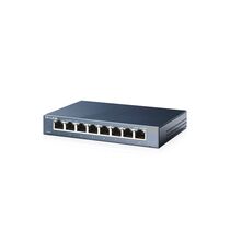 Неуправляемый коммутатор 8 портов: TP-Link TL-SG108 (8 портовХ10/ 100/ 1000 Мбит/ сек) корпус - металл