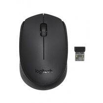 Мышь Logitech B170 оптическая, беспроводная, USB, черный (910-004798)