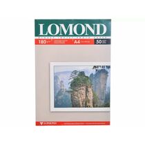 Фотобумага Lomond двусторонняя, глянцевая, A4 (210x297мм), 180 гр/ м2, 50л (0102065) для струйной и лазерной печати