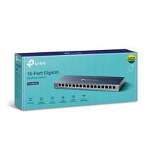 Неуправляемый коммутатор 16 портов: TP-Link TL-SG116 (16 портовХ10/ 100/ 1000 Мбит/ сек) корпус - металл