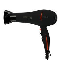 Фен Polaris PHD2038TI черный (2000 Вт, режимов - 3, насадок - 1)