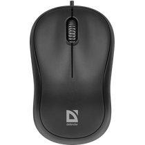 Проводная оптическая мышь Defender Patch MS-759 черный,3 кнопки,1000 dpi