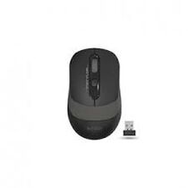 Мышь A4Tech Fstyler FG10S оптическая, беспроводная, USB, офисная, бесшумный клик, черный/ серый (FG10SBG)