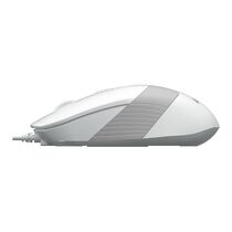Мышь A4Tech Fstyler FM10 оптическая, проводная, USB, офисная, бело-серый (FM10 WHITE)
