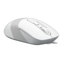 Мышь A4Tech Fstyler FM10 оптическая, проводная, USB, офисная, бело-серый (FM10 WHITE)