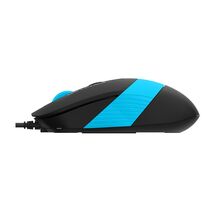 Мышь A4Tech Fstyler FM10 оптическая, проводная, USB, офисная, черный/ синий (FM10 BLUE)