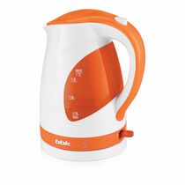 Чайник электрический BBK EK1700P 1.7 л, 2200 Вт, оранжевый (корпус - пластик)