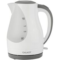 Чайник электрический GALAXY GL0200 1.6 л, 2200 Вт, белый (корпус - пластик)